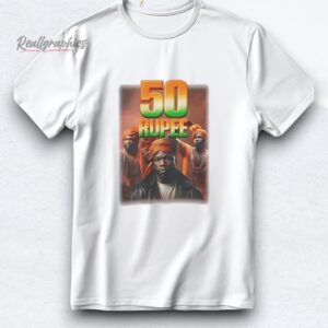 50 cent indian rupee shirt