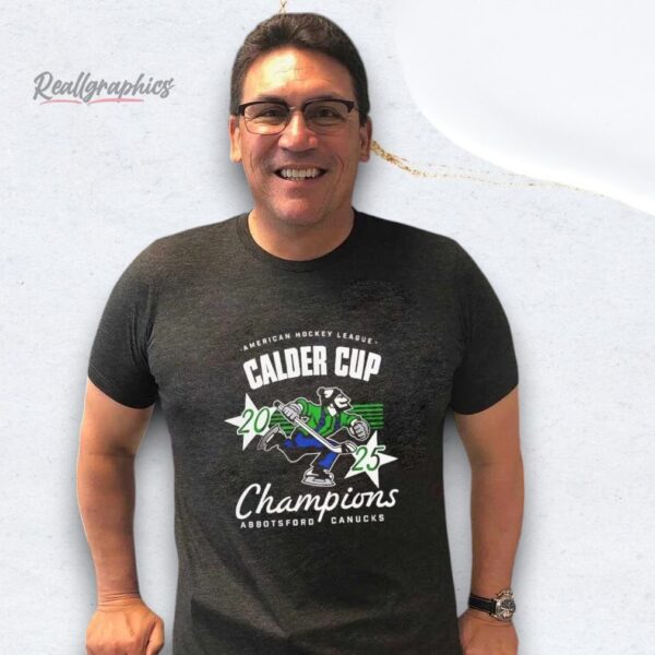 abbotsford canucks 2025 american hockey league calder cup champions shirt