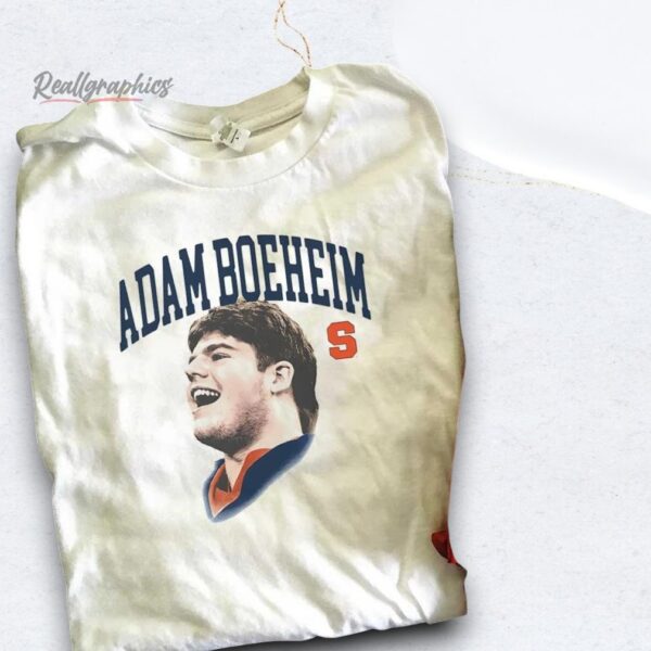 adam boeheim portrait syracuse orange shirt
