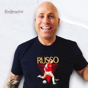 alessia russo kicking ball signature arsenal women's football shirt