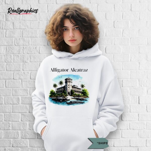alligator alcatraz 2025 photo shirt