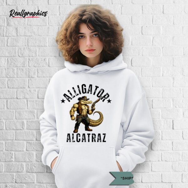 alligator alcatraz cowboy alligator sublimation shirt