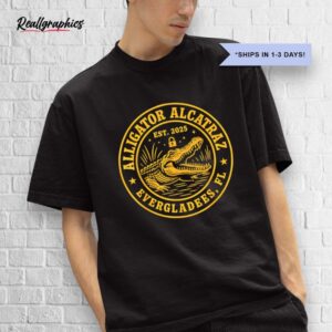 alligator alcatraz florida everglades 2025 shirt