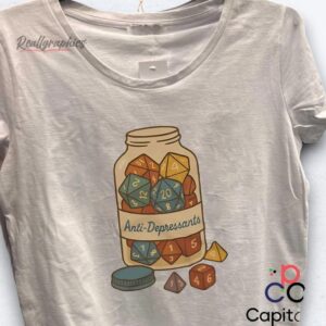 antidepressants dice pills shirt