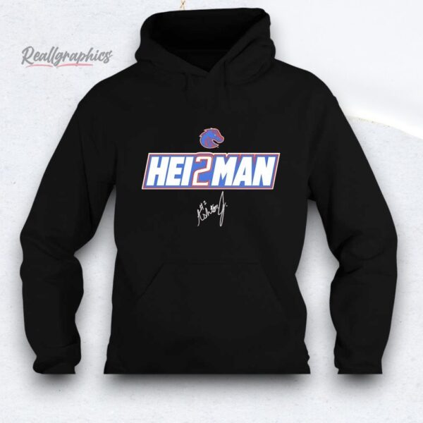 ashton jeanty hei2man signature boise state broncos shirt