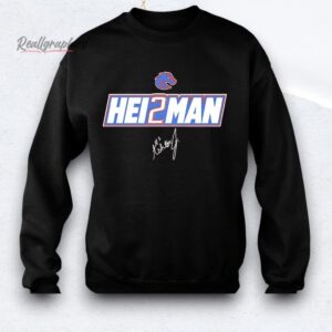 ashton jeanty hei2man signature boise state broncos shirt