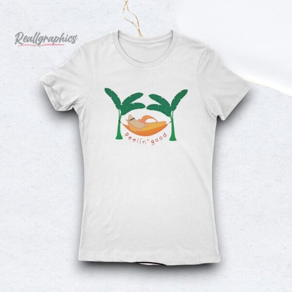 banana peelin' good trees shirt