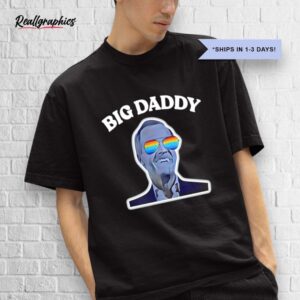 big daddy mark carney pride glasses shirt