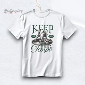 Boxing Vinyl Record Keep Your Tempo Shirt