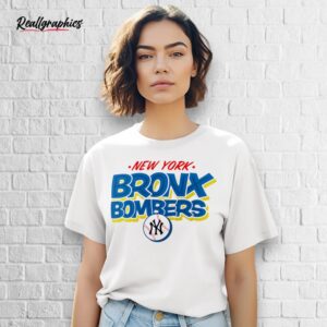 bronx bombers new york yankees logo shirt