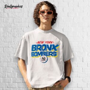 bronx bombers new york yankees logo shirt