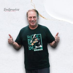 cal raleigh card style seattle mariners shirt