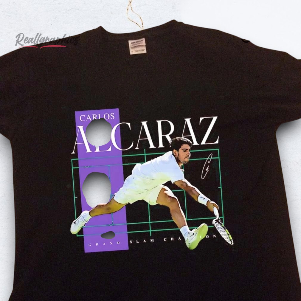 carlos-alcaraz-tennis-grand-slam-champion-shirt-5_wohypy Carlos Alcaraz Tennis Grand Slam Champion Shirt