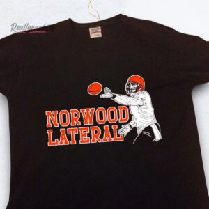 cincinnati bengals norwood lateral shirt