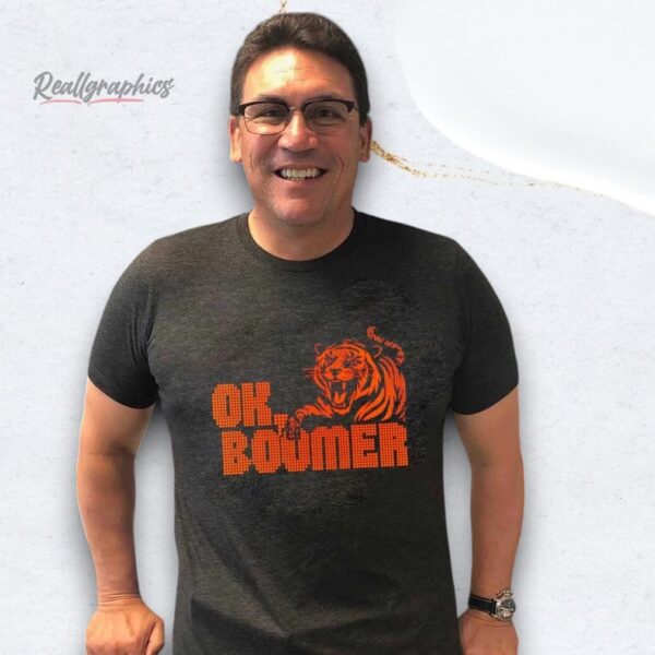 cincinnati bengals ok boomer tiger shirt