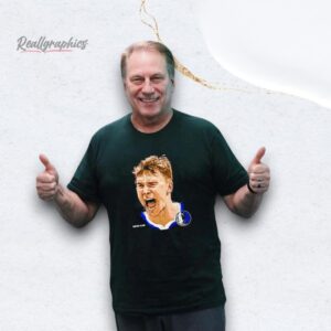 cooper flagg portrait scream dallas mavericks shirt