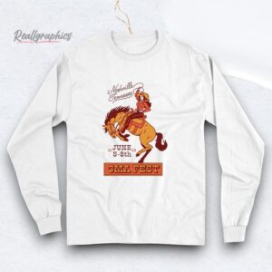 cowgirl riding horse nashville tennessee cma fest shirt