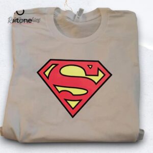 david corenswet wearing superman shirt