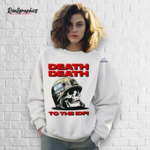death death to the idf shirt