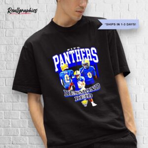 desmond reid pittsburgh panthers football illustrated shirt