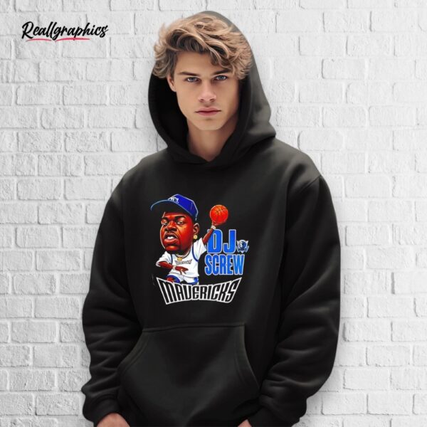 dj screw dallas mavericks basketball shirt