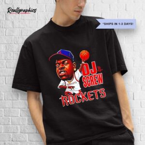 dj screw houston rockets basketball shirt