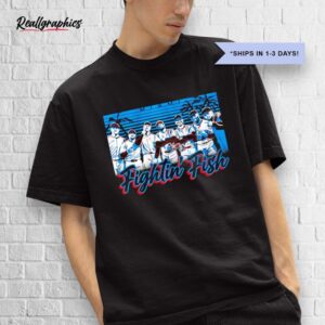 fightin' fish miami marlins baseball 2025 shirt