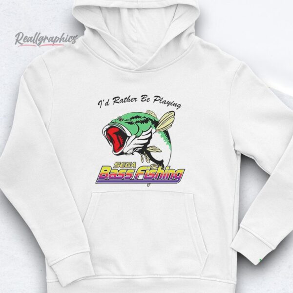 I'd Rather Be Playing Sega Bass Fishing Shirt