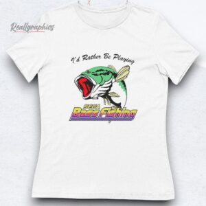 I'd Rather Be Playing Sega Bass Fishing Shirt