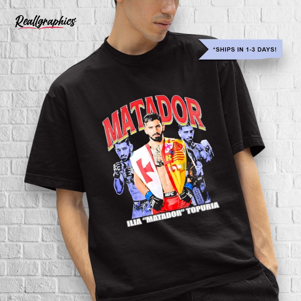 ilia-matador-topuria-2025-portrait-shirt-3_ta33jb Ilia Matador Topuria 2025 Portrait Shirt