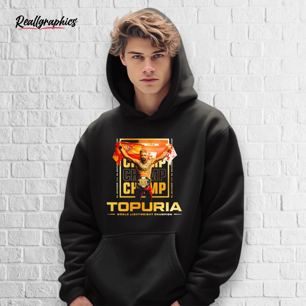 Ilia Topuria 2025 World Lightweight Champion Shirt Ilia Topuria 2025 World Lightweight Champion Shirt