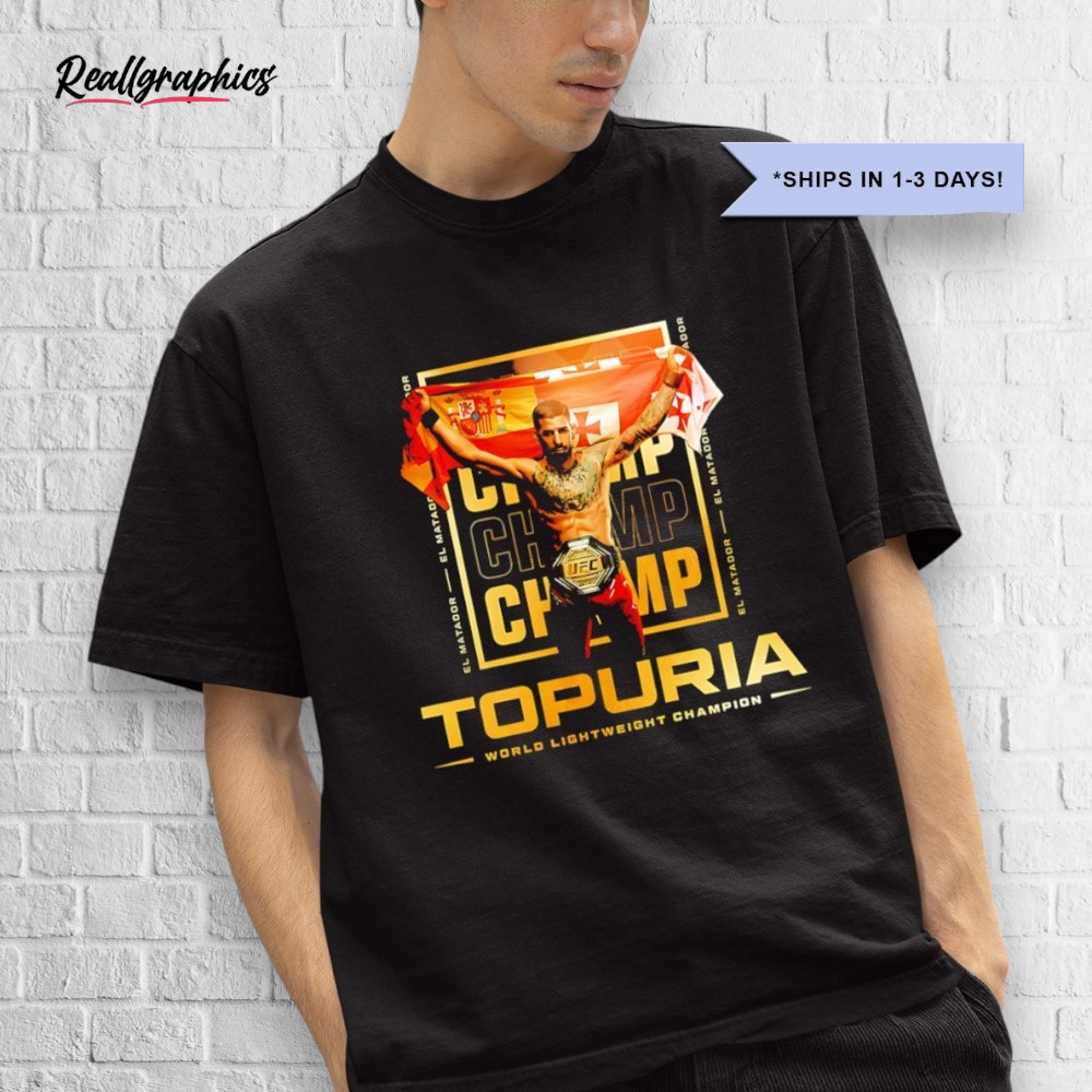 ilia-topuria-2025-world-lightweight-champion-shirt-3_ad4b0f Ilia Topuria 2025 World Lightweight Champion Shirt
