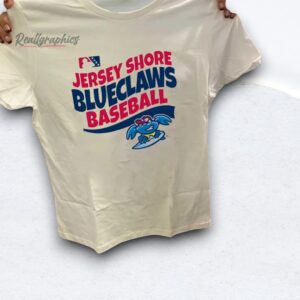 jersey shore blueclaws surfing crab shirt