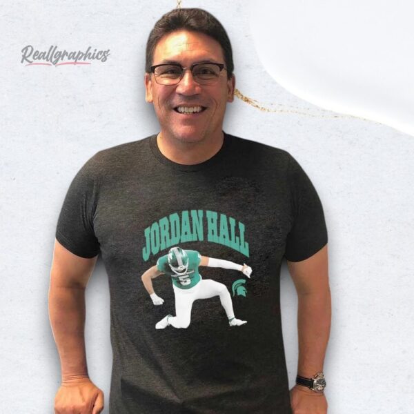 jordan hall illustrated michigan state spartans shirt