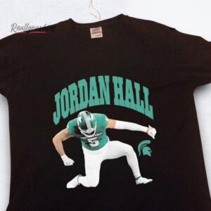 jordan hall illustrated michigan state spartans shirt