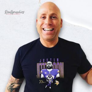 justin jefferson humble shadow minnesota vikings shirt