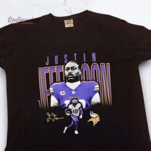 justin jefferson humble shadow minnesota vikings shirt
