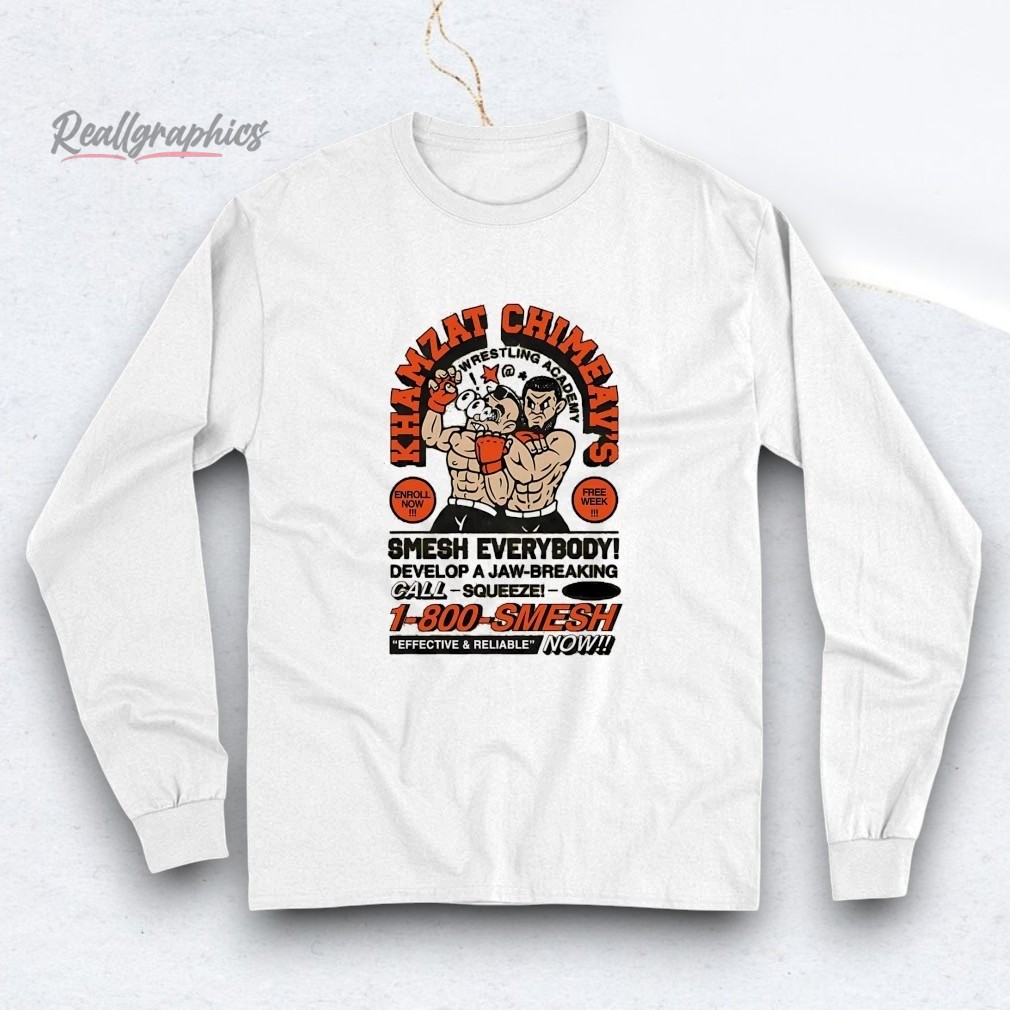 khamzat-chimae-smesh-eerybody-jaw-breaking-squeeze-shirt-3_d7oo04 Khamzat Chimaev Smesh Everybody Jaw Breaking Squeeze Shirt