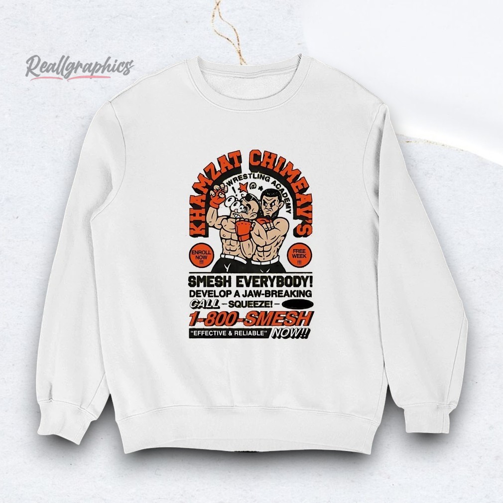 khamzat-chimae-smesh-eerybody-jaw-breaking-squeeze-shirt-4_ejnjmf Khamzat Chimaev Smesh Everybody Jaw Breaking Squeeze Shirt