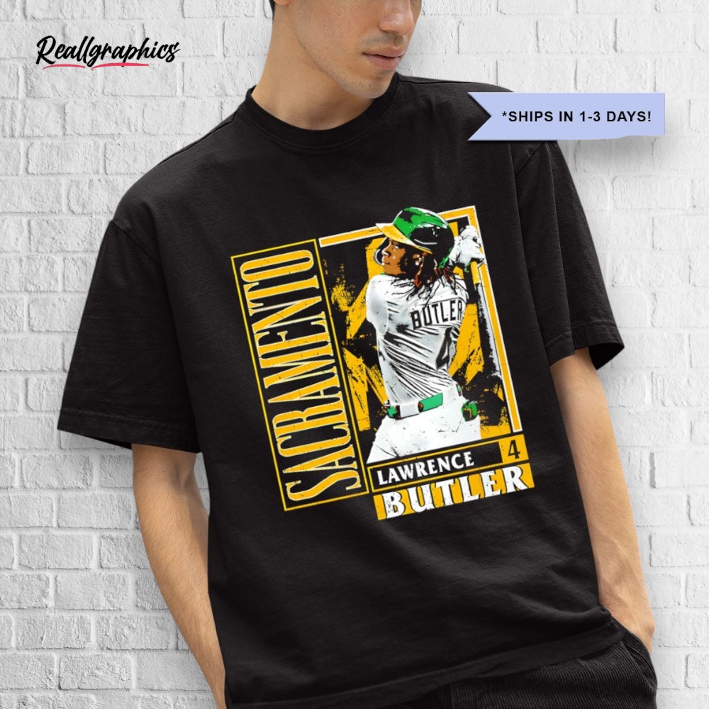 lawrence-butler-athletics-sacramento-card-style-shirt-3_mamopo Lawrence Butler Athletics Sacramento Card Style Shirt