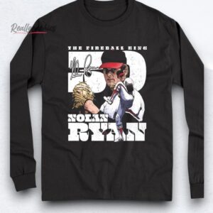 los angeles angels the fireball rise nolan ryan signature shirt
