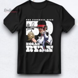 los angeles angels the fireball rise nolan ryan signature shirt