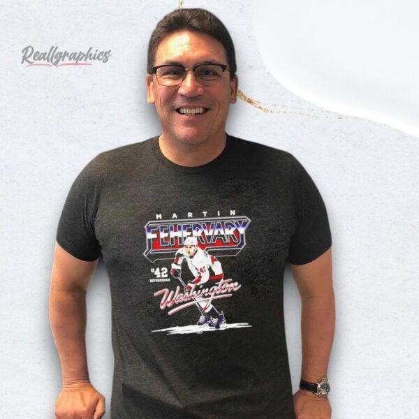 martin fehervary 42 defenseman washington capitals shirt