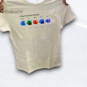 microsoft 5 day forecast outlook shirt