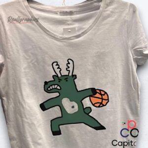 milwaukee bucks dribbling shirt