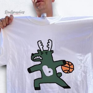 milwaukee bucks dribbling shirt