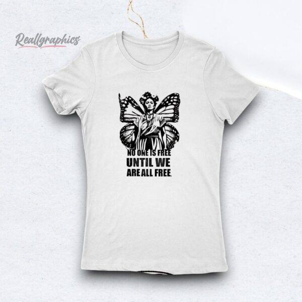 native american no one is free until we are all free shirt