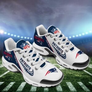 new england patriots custom air running shoes, patriots footwear