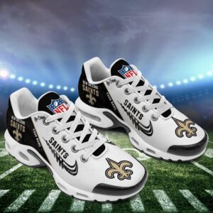 new orleans saints custom air running shoes, new orleans saints merchandise