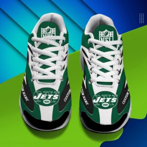 new york jets custom air running shoes, jets team gifts